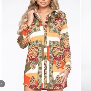 Rich Shirt Dress